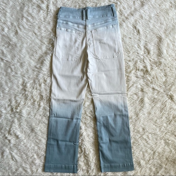 Anthropologie Pilcro and the Letterpress Jeans Ultra High-Rise Dip-Dyed 26 NWT - Picture 10 of 16